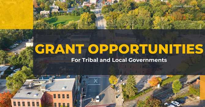 Federal Grant Opportunities for Local Governments image