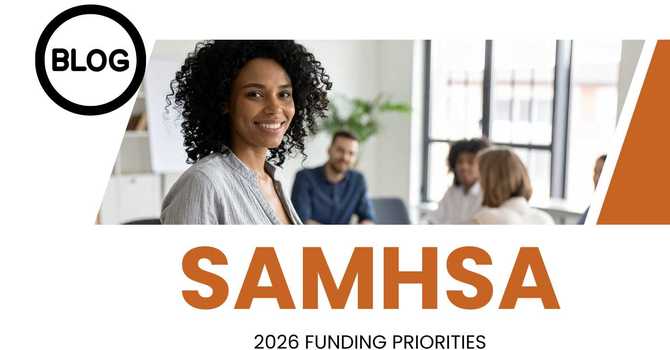 SAMHSA 2026 Funding Priorities 